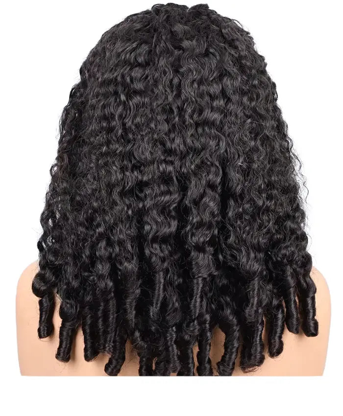 HD Burmese Curly Glue-less 13x6 Lace Wig