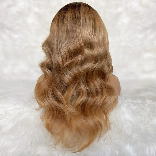 Charlotte Glueless 5x5 HD Lace Professionally Colored 100% Human Hair Closure Wig Private Label