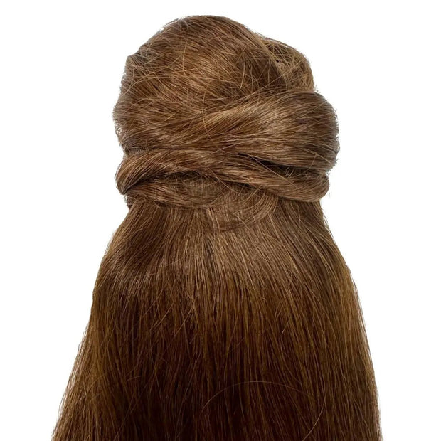 Dark Brown 100% Human Hair Ponytail Extension Private Label