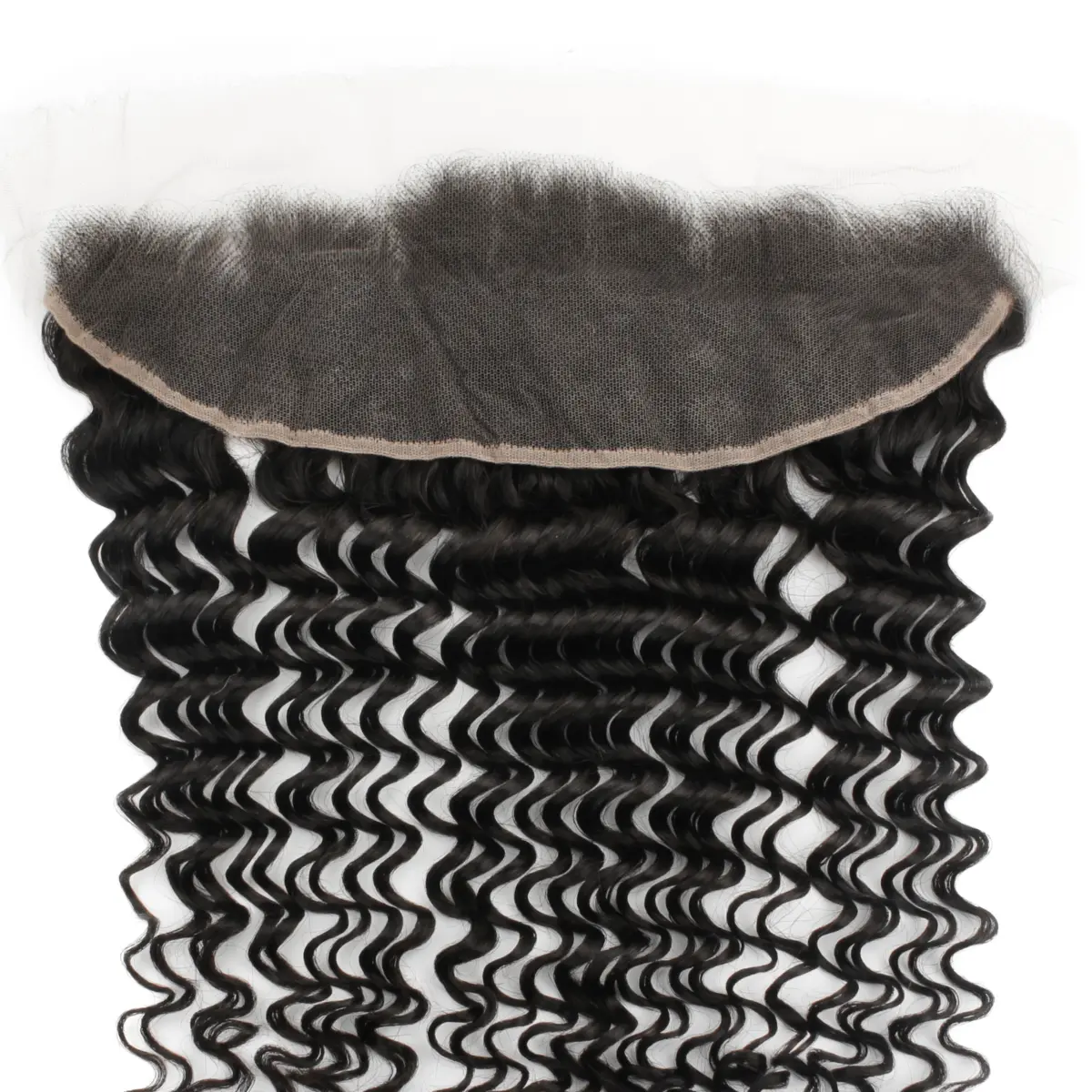 Deep Wave 13x4 HD Lace Human Hair Frontal Private Label