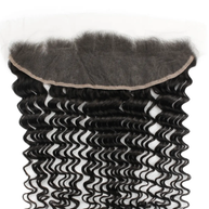 Deep Wave 13x4 HD Lace Human Hair Frontal Private Label