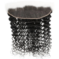 Deep Wave 13x4 HD Lace Human Hair Frontal Private Label