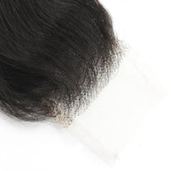 Deep Wave 2x6 Transparent Lace Human Hair Closure Private Label