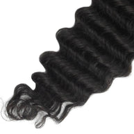 Deep Wave 4x4 HD Lace Human Hair Closure Private Label