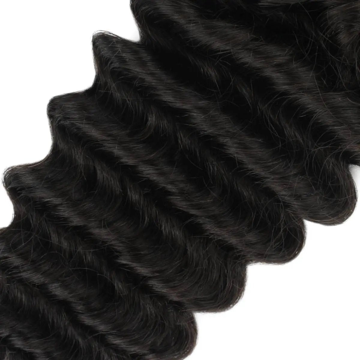 Deep Wave 4x4 HD Lace Human Hair Closure Private Label
