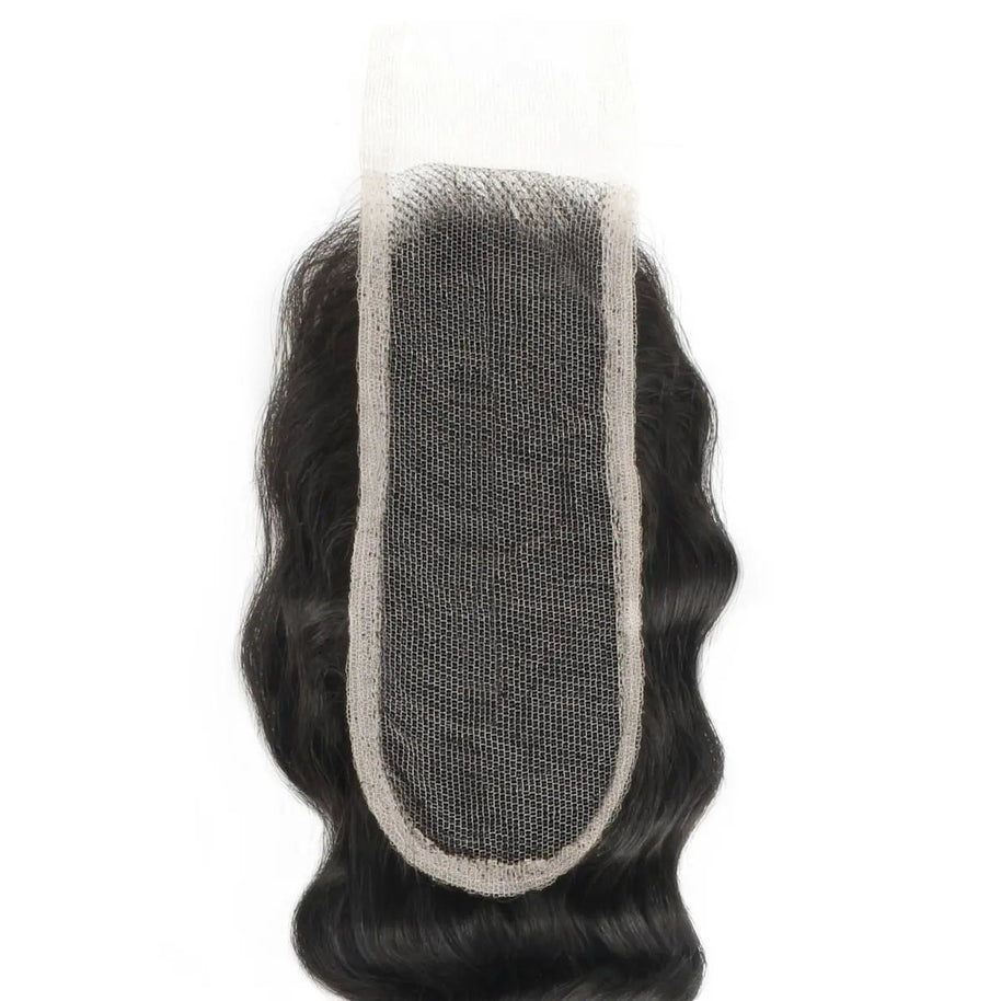Deep Wave 2x6 Transparent Lace Human Hair Closure Private Label