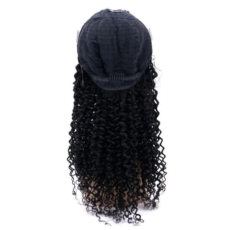 Deep Wave U Part 100% Human Hair Wig Private Label