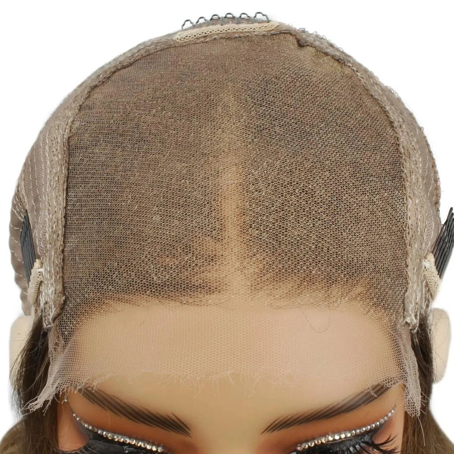 Gabriella Glueless 5x5 HD Lace Professionally Colored 100% Human Hair Closure Wig Private Label