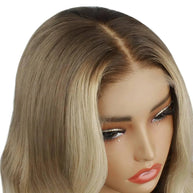 Gabriella Glueless 5x5 HD Lace Professionally Colored 100% Human Hair Closure Wig Private Label