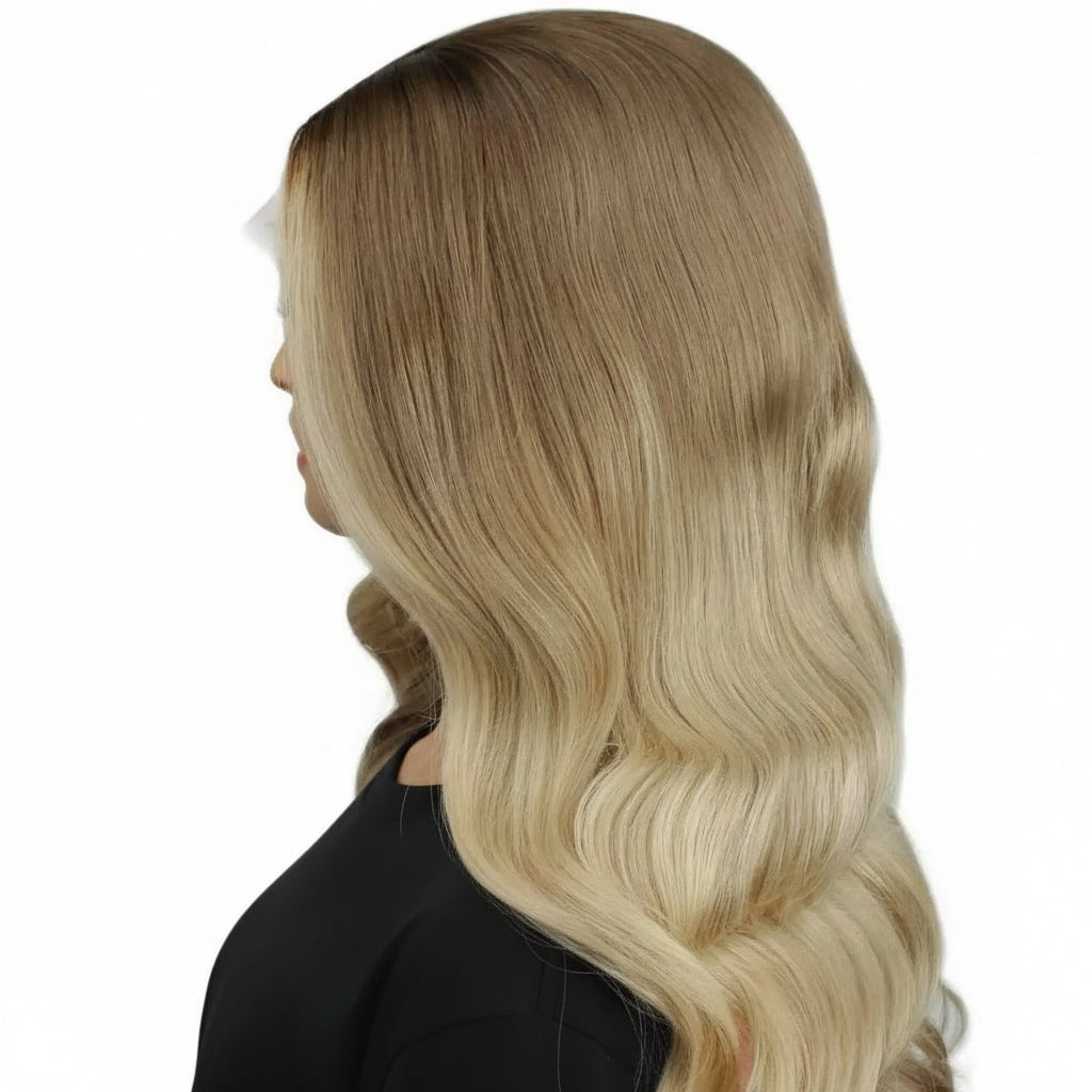 Gabriella Glueless 5x5 HD Lace Professionally Colored 100% Human Hair Closure Wig Private Label