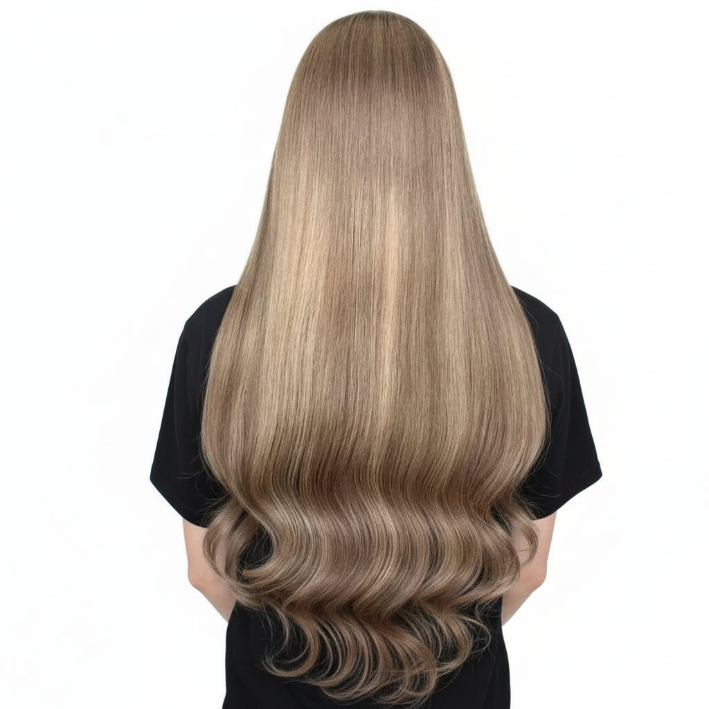 Hazel Glueless 5x5 HD Lace Professionally Colored 100% Human Hair Closure Wig Private Label