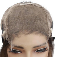 Hazel Glueless 5x5 HD Lace Professionally Colored 100% Human Hair Closure Wig Private Label