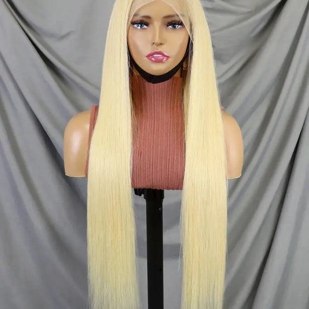 Glow Boss 613 Straight HD Wig – 100% Raw Virgin Hair The Hair Pusher
