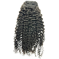 Kinky Curly Clip-In 100% Human Hair Extensions Private Label