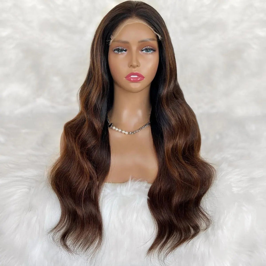 Jada Glueless 5x5 HD Lace Professionally Colored 100% Human Hair Closure Wig Private Label