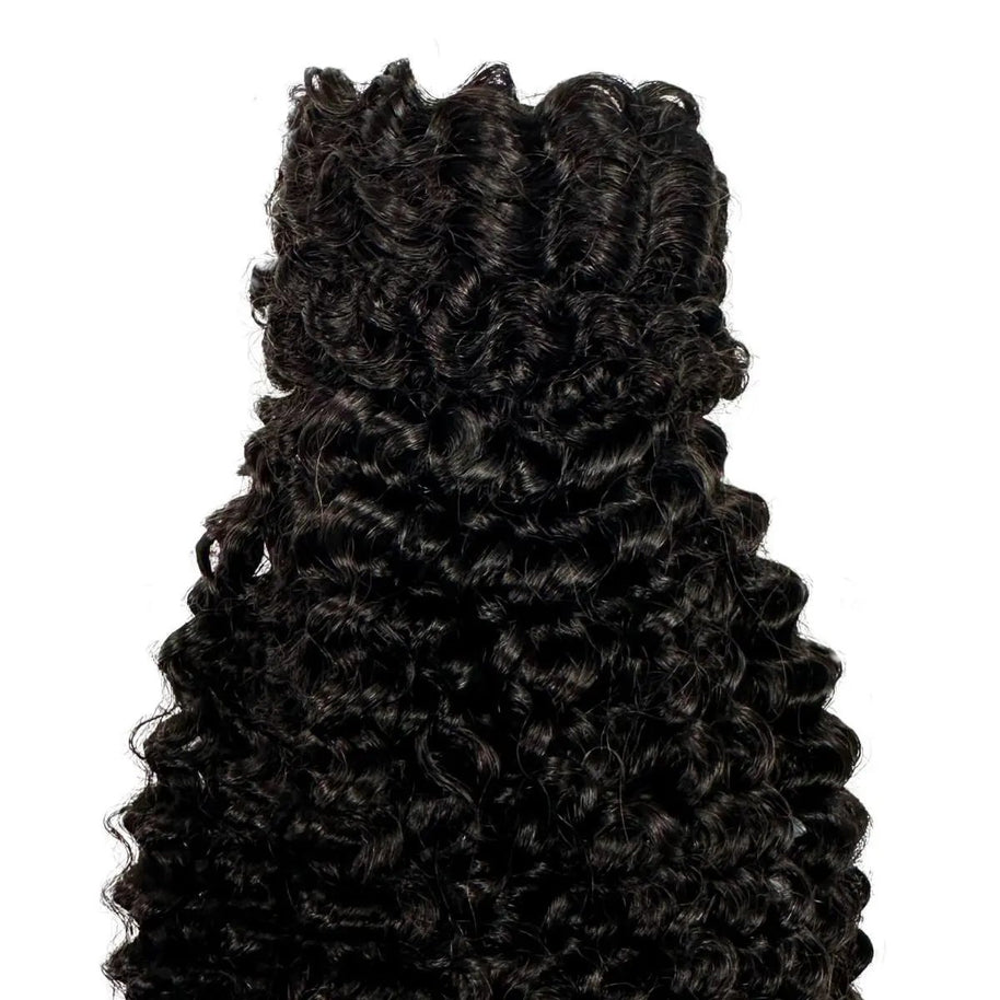 Jerry Curl 100% Human Hair Ponytail Extension Private Label