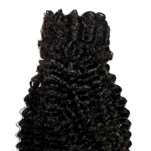 Jerry Curl 100% Human Hair Ponytail Extension Private Label
