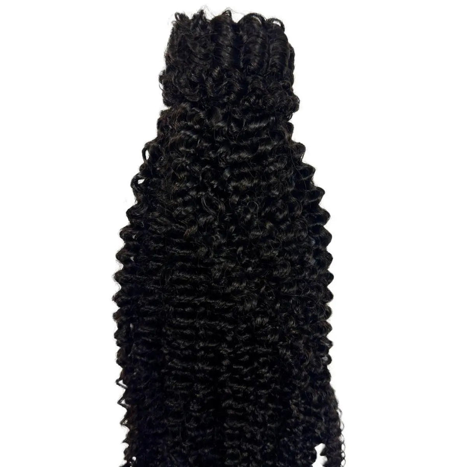 Jerry Curl 100% Human Hair Ponytail Extension Private Label