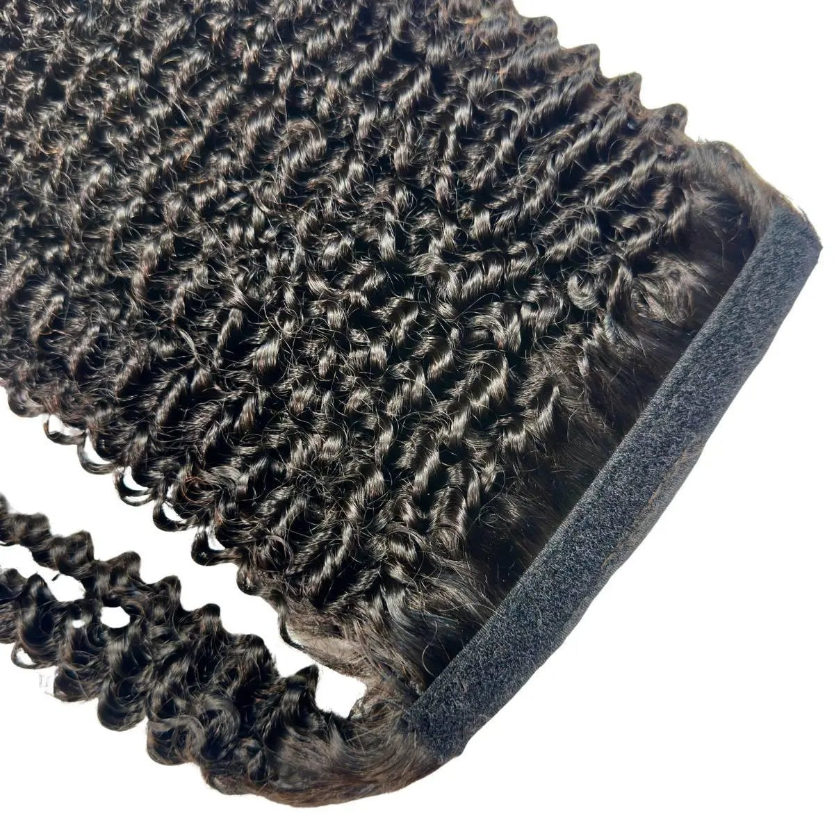 Jerry Curl 100% Human Hair Ponytail Extension Private Label