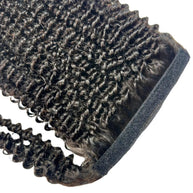 Jerry Curl 100% Human Hair Ponytail Extension Private Label