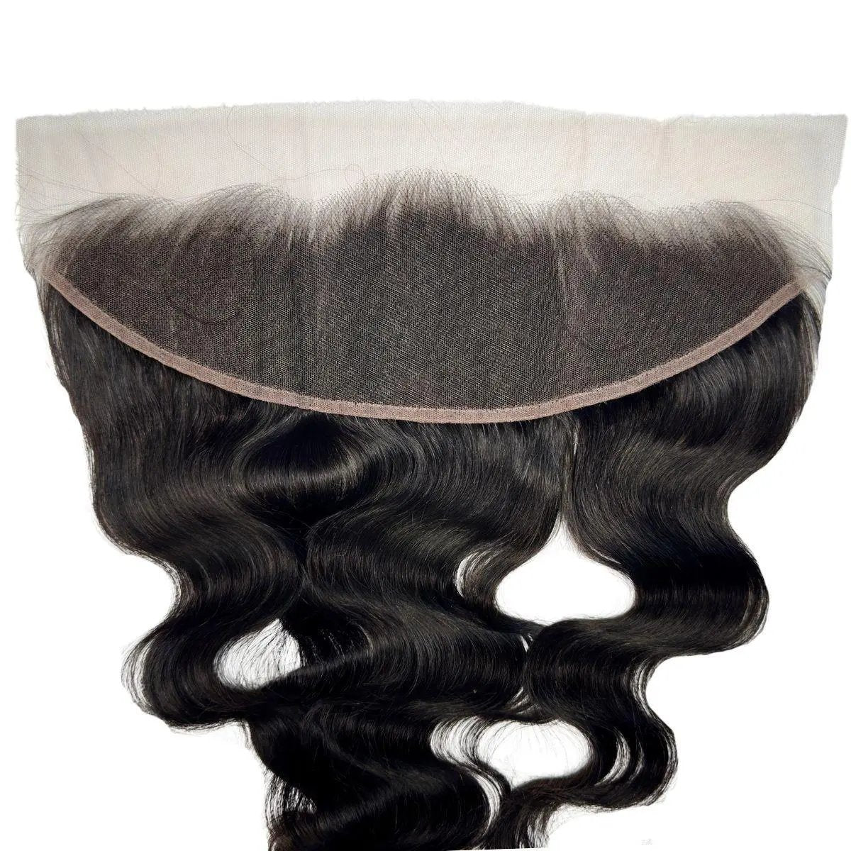 Black Body Wave 13x4HD Lace Human Hair Frontal THE HAIR PUSHER PREMIUM LUXE HAIR