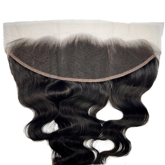 Black Body Wave 13x4 HD Lace Human Hair Frontal THE HAIR PUSHER PREMIUM LUXE HAIR
