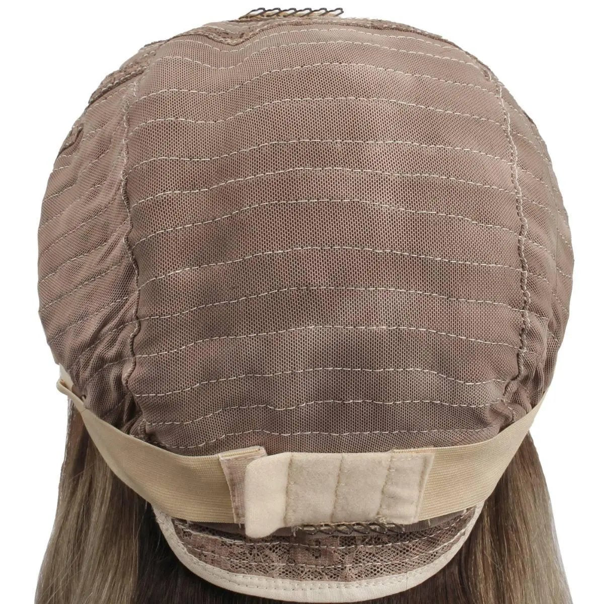Jezebel 5x5 HD lace closure wig by THE HAIR PUSHER PREMIUM LUXE HAIR, professionally colored 100% human hair, front view.
