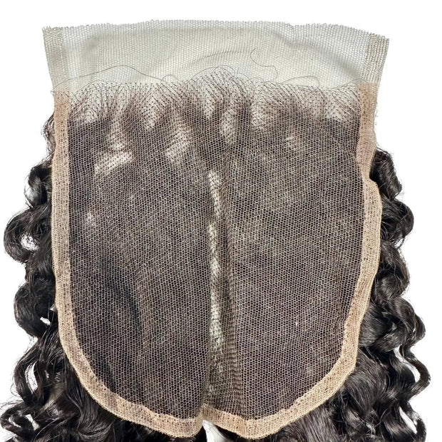 Kinky Curly 5x5 HD Lace Human Hair Closure Private Label
