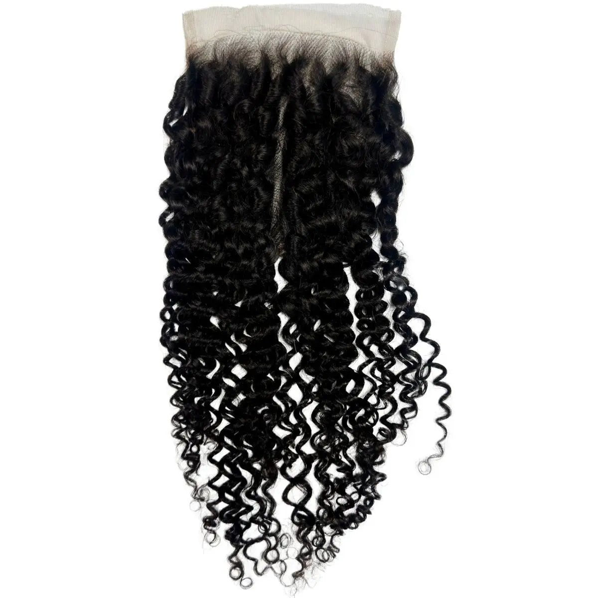 Kinky Curly 5x5 HD Lace Human Hair Closure Private Label