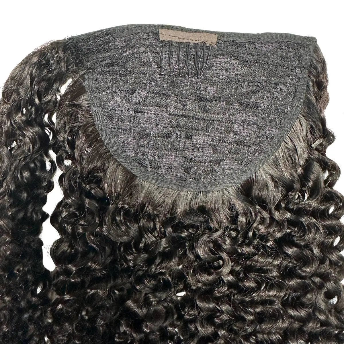 Kinky Curly 100% Human Hair Ponytail Extension Private Label