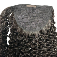 Kinky Curly 100% Human Hair Ponytail Extension Private Label