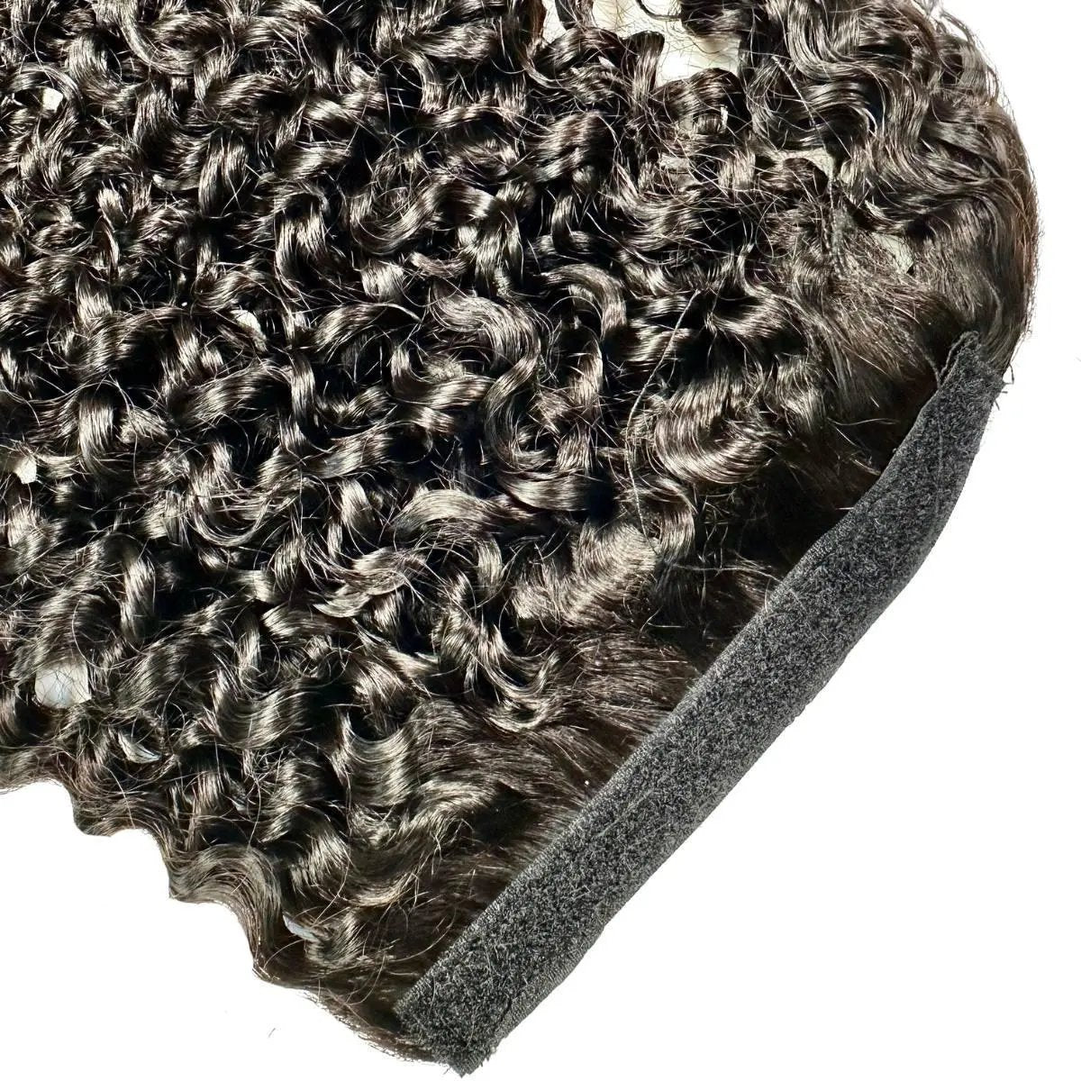 Kinky Curly 100% Human Hair Ponytail Extension Private Label