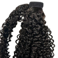 Kinky Curly 100% Human Hair Ponytail Extension Private Label
