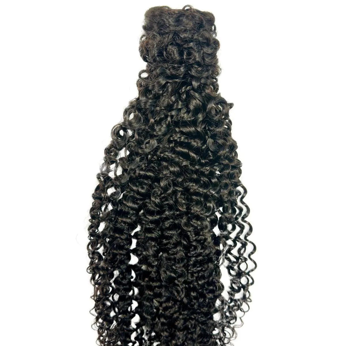 Kinky Curly 100% Human Hair Ponytail Extension Private Label