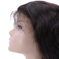 Loose Wave 13x4 Transparent Lace Front Human Hair Wig Private Label