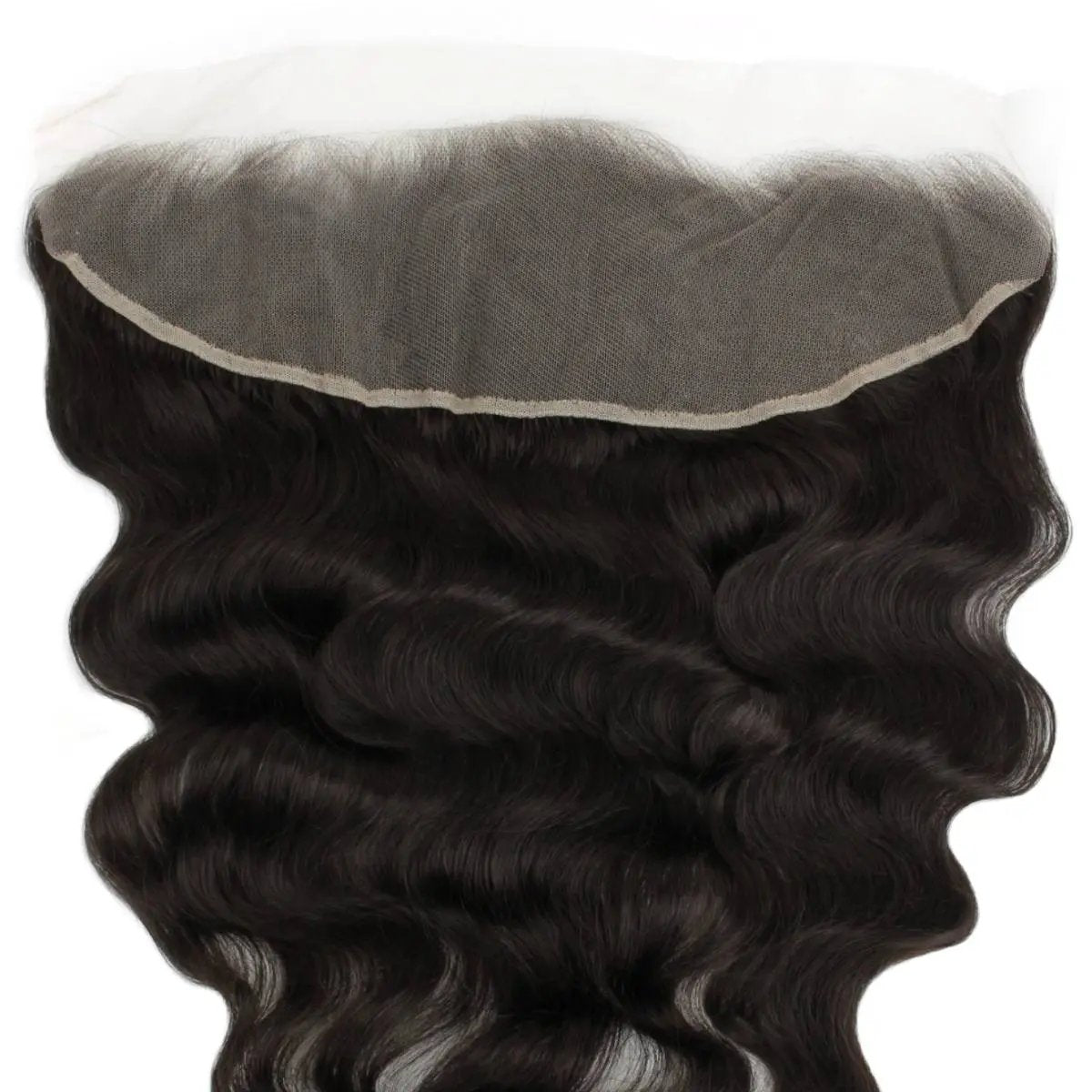 Loose Wave 13x4 Transparent Lace Human Hair Frontal Private Label