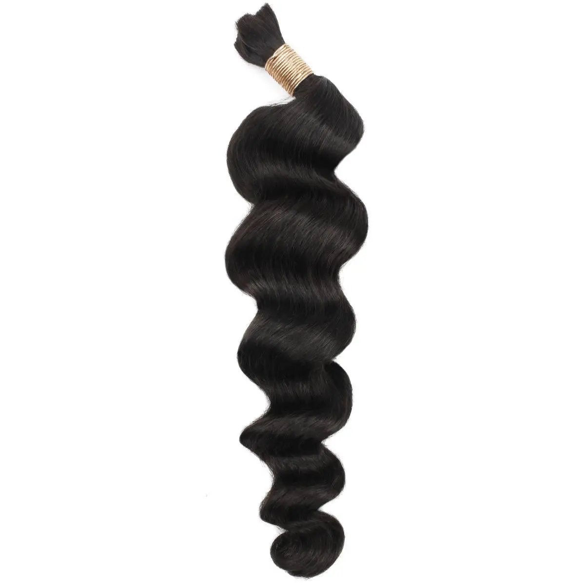 Loose Wave Bulk 100% Human Braiding Hair Private Label