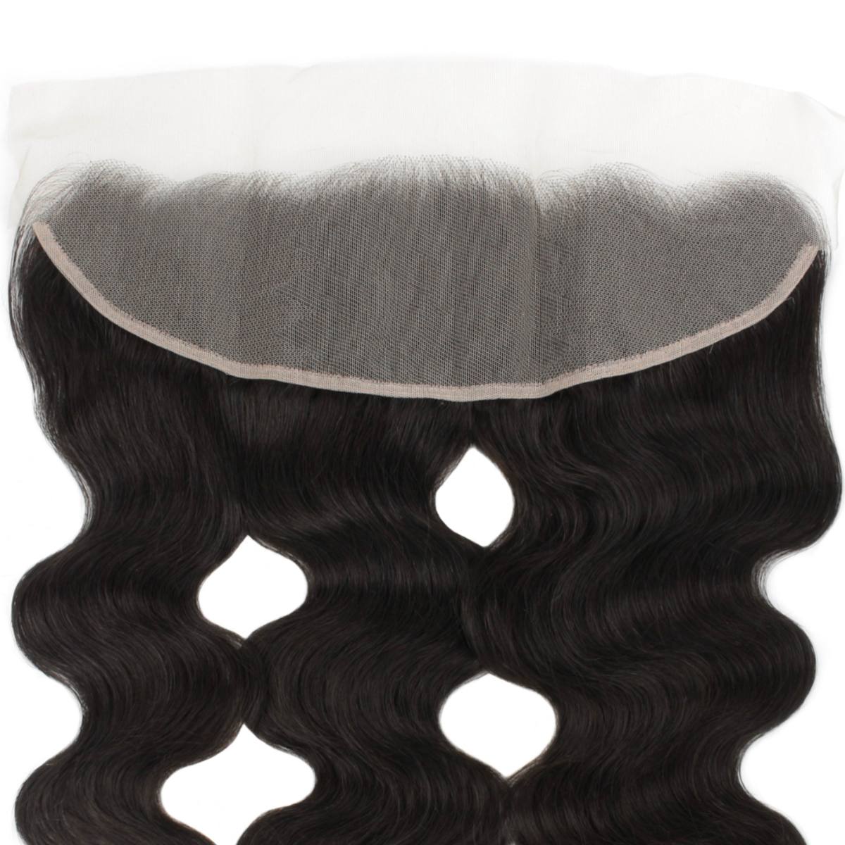 Malaysian Body Wave 13x4 Transparent Lace Human Hair Frontal Private Label