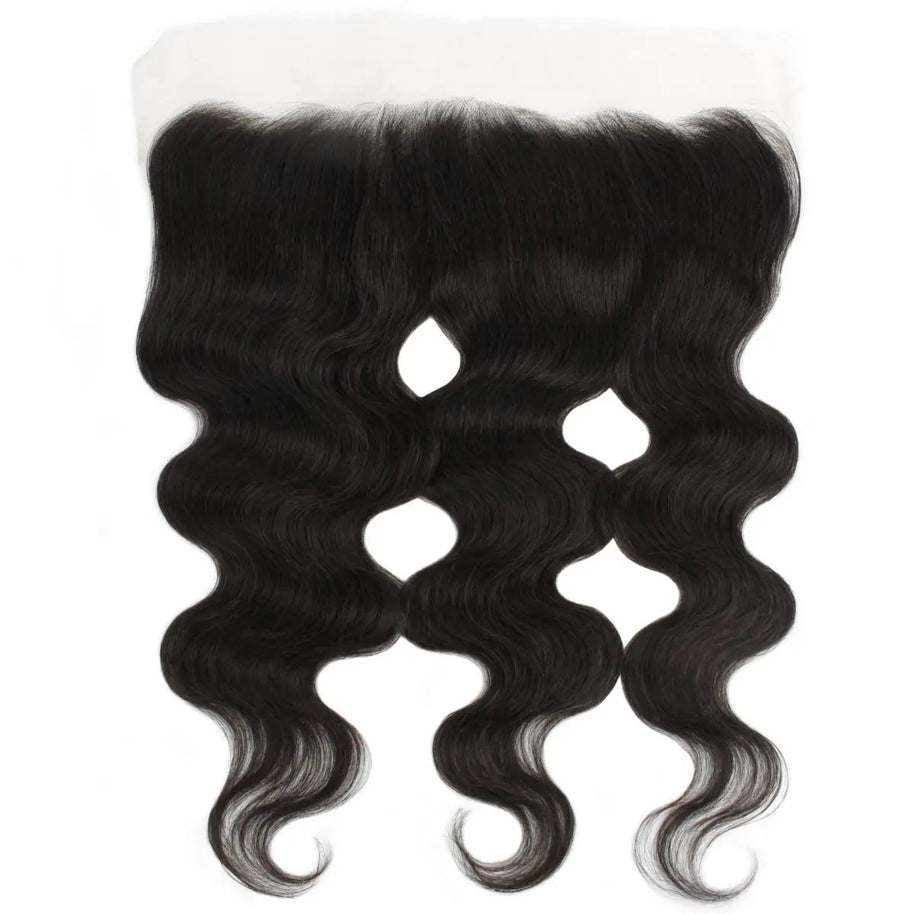 Malaysian Body Wave 13x4 Transparent Lace Human Hair Frontal Private Label