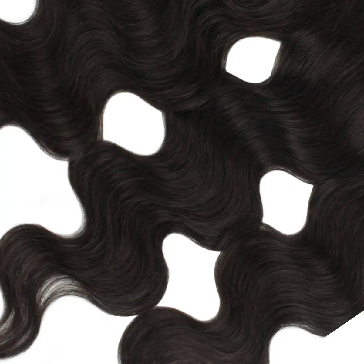 Malaysian body wave 13x4 transparent lace human hair frontal extension by THE HAIR PUSHER PREMIUM LUXE HAIR, showing the textured wave pattern.