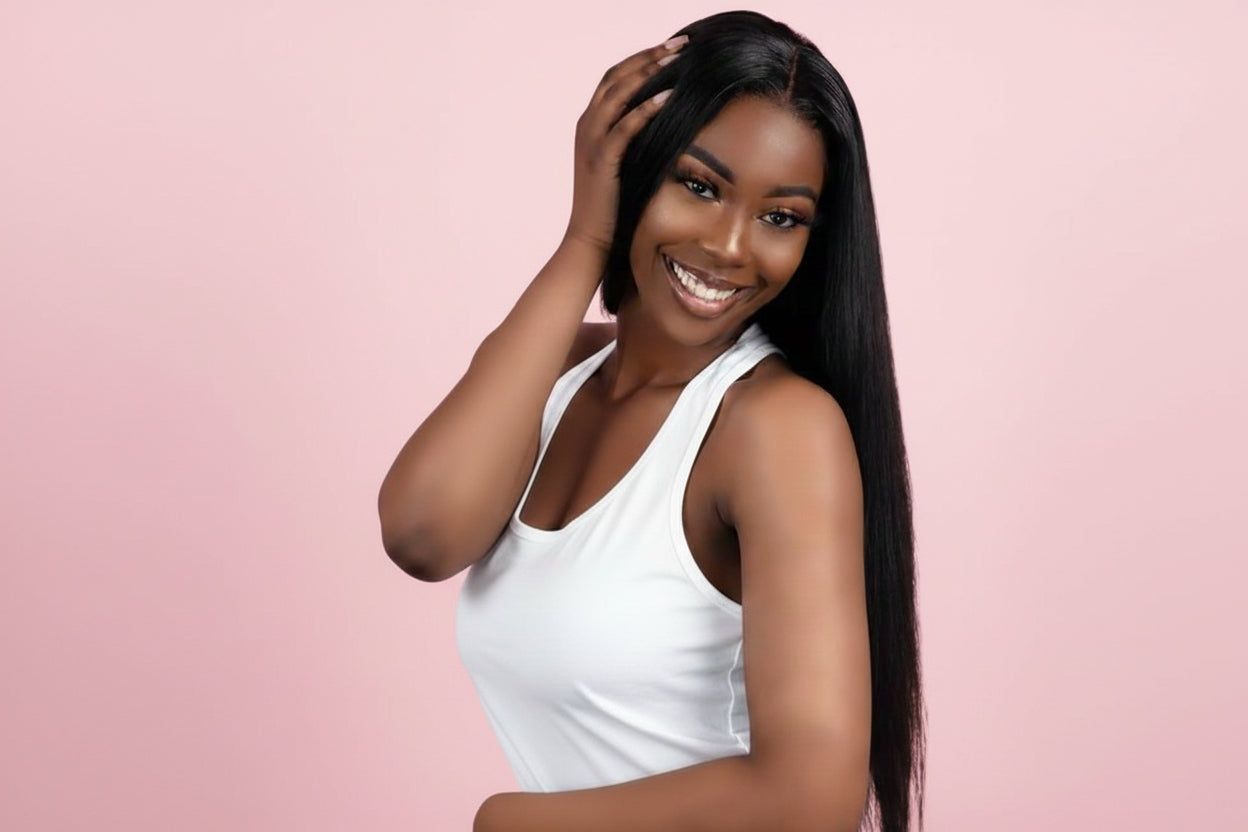 Malaysian Straight 100% Human Hair Bundles Private Label