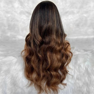 Mystique Glueless 5x5 HD Lace Professionally Colored 100% Human Hair Closure Wig Private Label