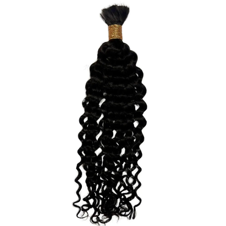 Ocean Wave Bulk 100% Human Braiding Hair Private Label