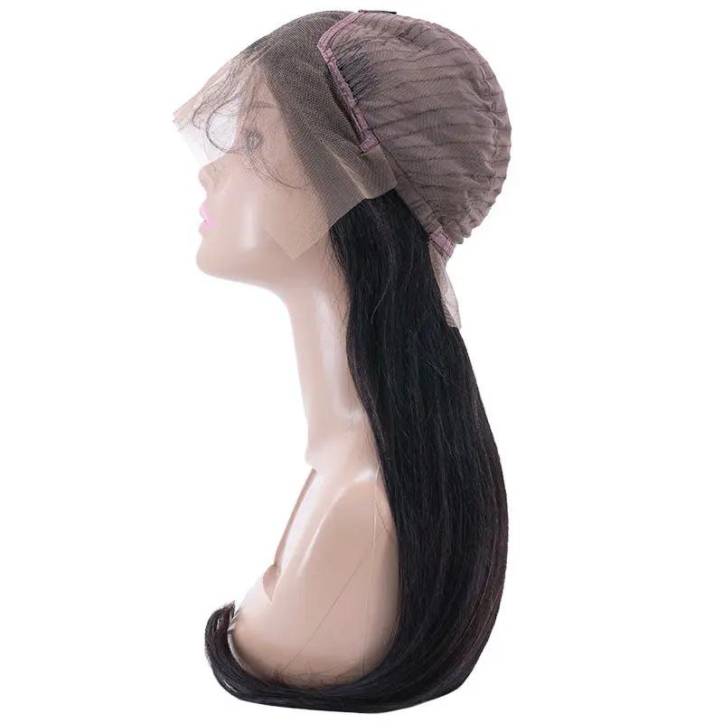Straight 13x4 Transparent Lace Front Human Hair Wig Private Label
