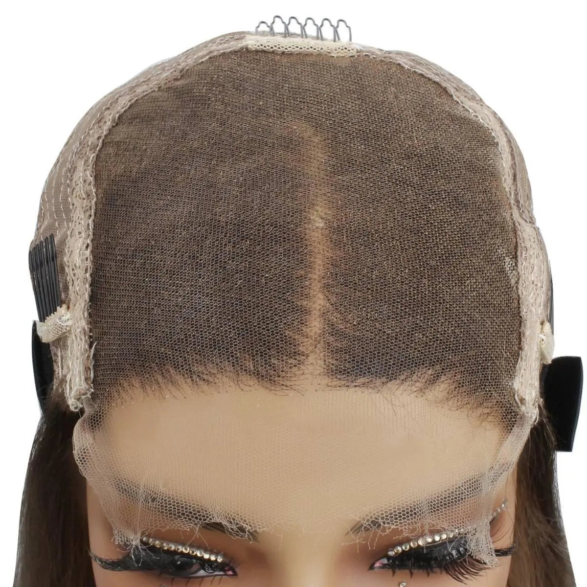 Penelope Glueless 5x5 HD Lace Professionally Colored 100% Human Hair Closure Wig Private Label