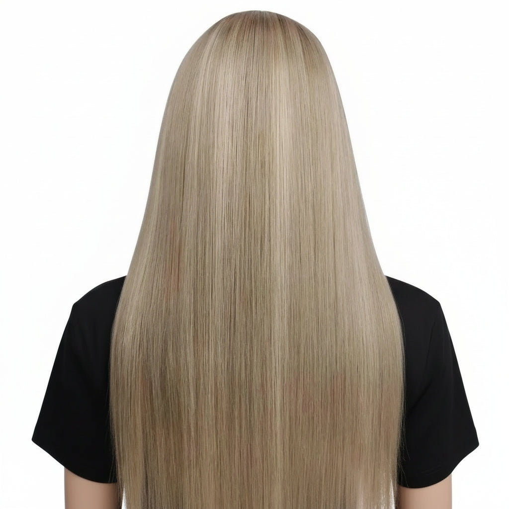 Penelope Glueless 5x5 HD Lace Professionally Colored 100% Human Hair Closure Wig Private Label