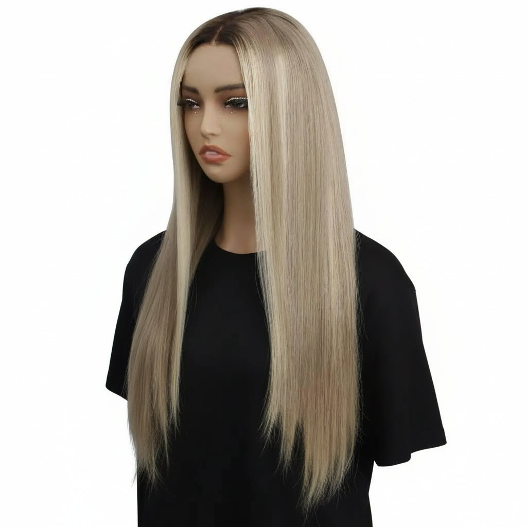 Penelope Glueless 5x5 HD Lace Professionally Colored 100% Human Hair Closure Wig Private Label