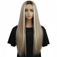 Penelope Glueless 5x5 HD Lace Professionally Colored 100% Human Hair Closure Wig Private Label