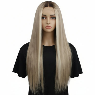 Penelope Glueless 5x5 HD Lace Professionally Colored 100% Human Hair Closure Wig Private Label
