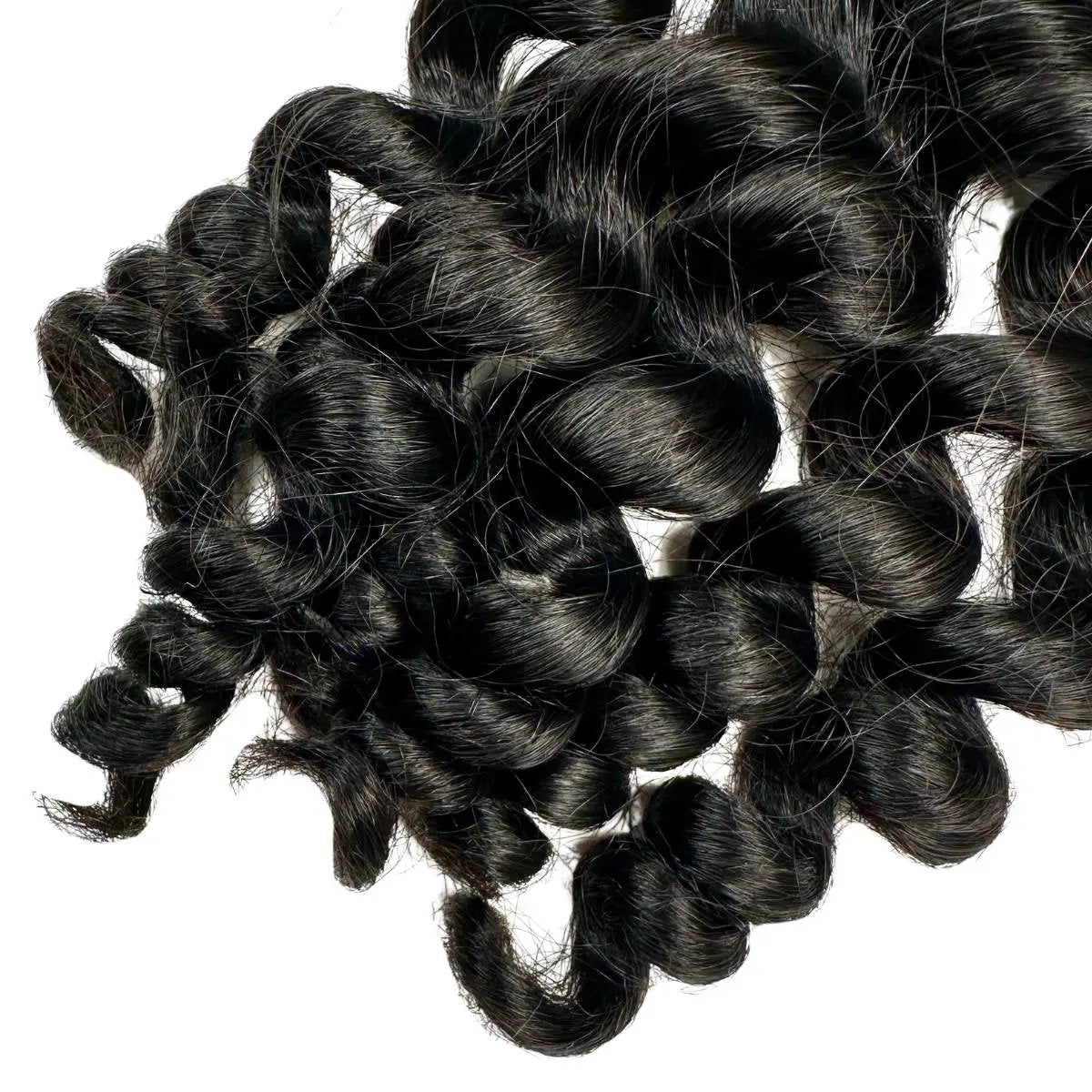Raw Vietnamese Ripple Curly 100% Human Hair Bundles Private Label
